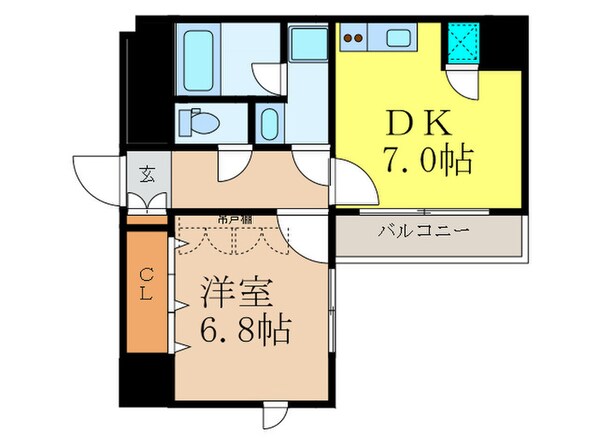 サンレム－ト江坂２ｎｄの物件間取画像